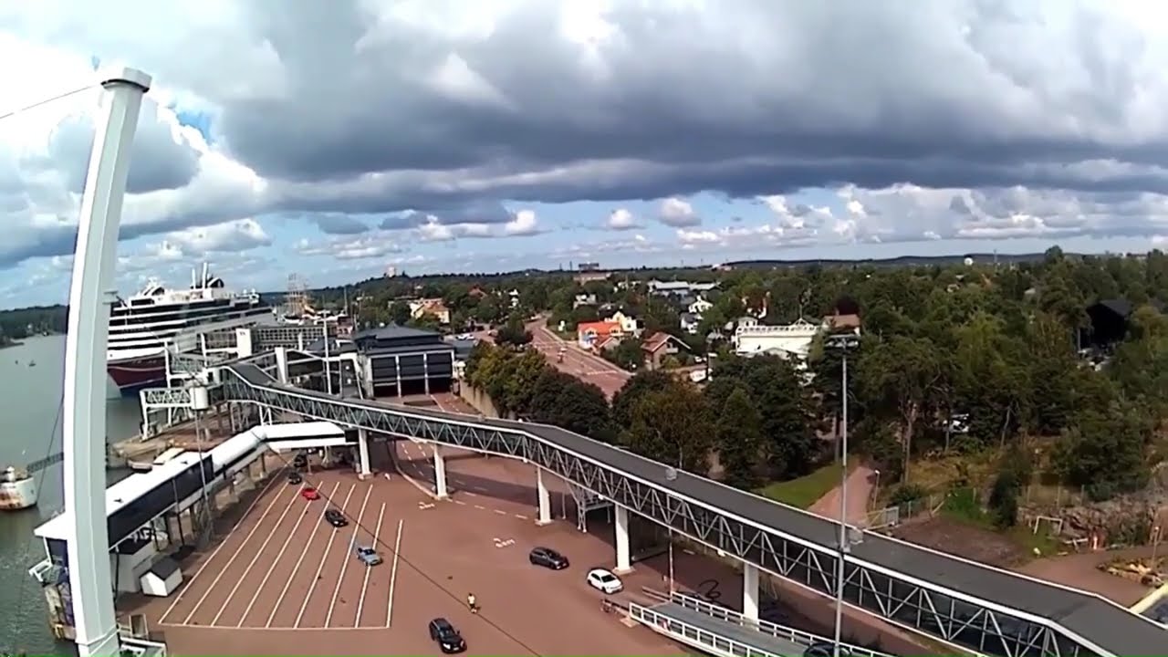 Osa1 / MATKAKUVAA KANNELTA . SATAMASTA LÄHTÖ .  KESÄ .AHVENANMAA.