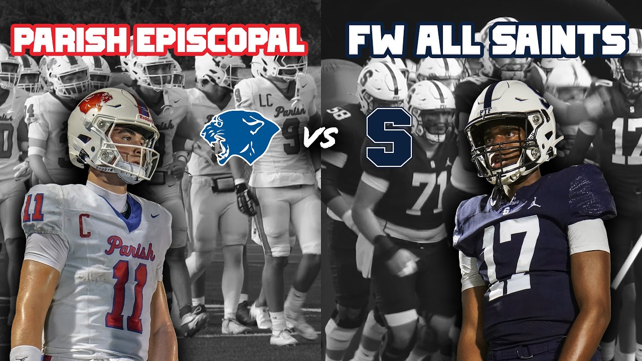 Parish Episcopal vs Fort Worth All Saints TAPPS OPENING WEEKEND TEXAS HIGH SCHOOL FOOTBALL #txhsfb