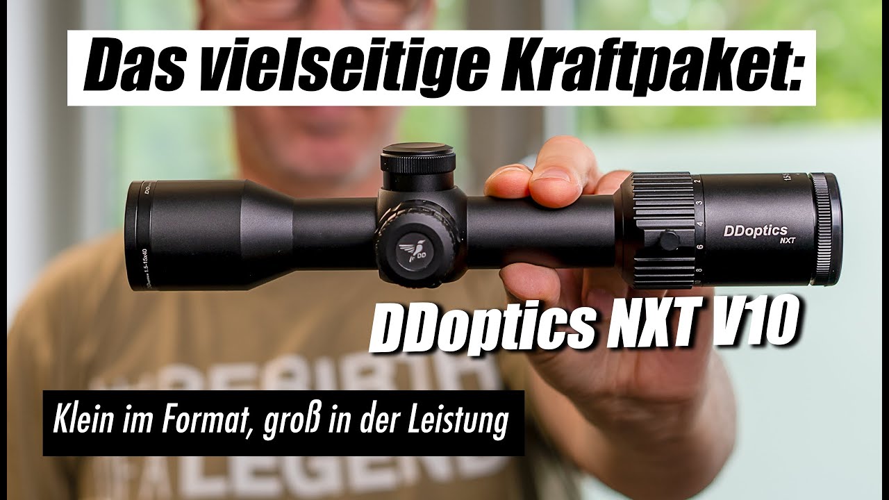 DDoptics NXT V10 1,5-15x40 – Zielfernrohr-Vorstellung (kompakt, V10) | Hinweis in Beschreibung