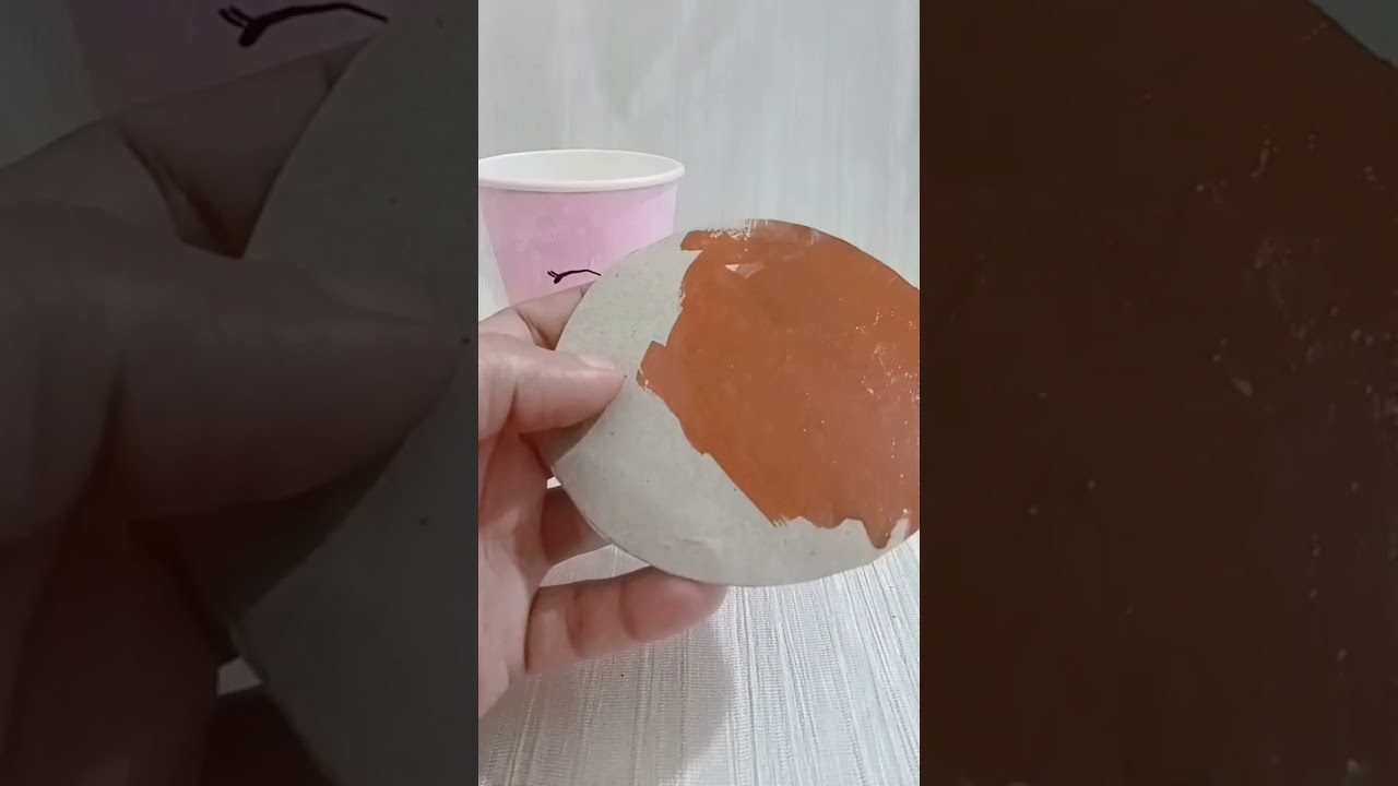 Cute Paper Cup Idea🩷#diy#craft #papercupcraft 