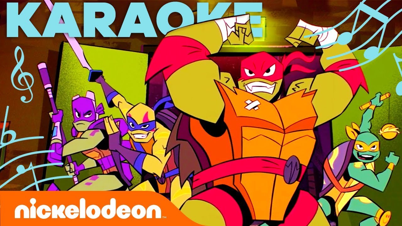 KARAOKE! 🎤 Rise of the Teenage Mutant Ninja Turtles Theme Song | #TurtlesTuesday