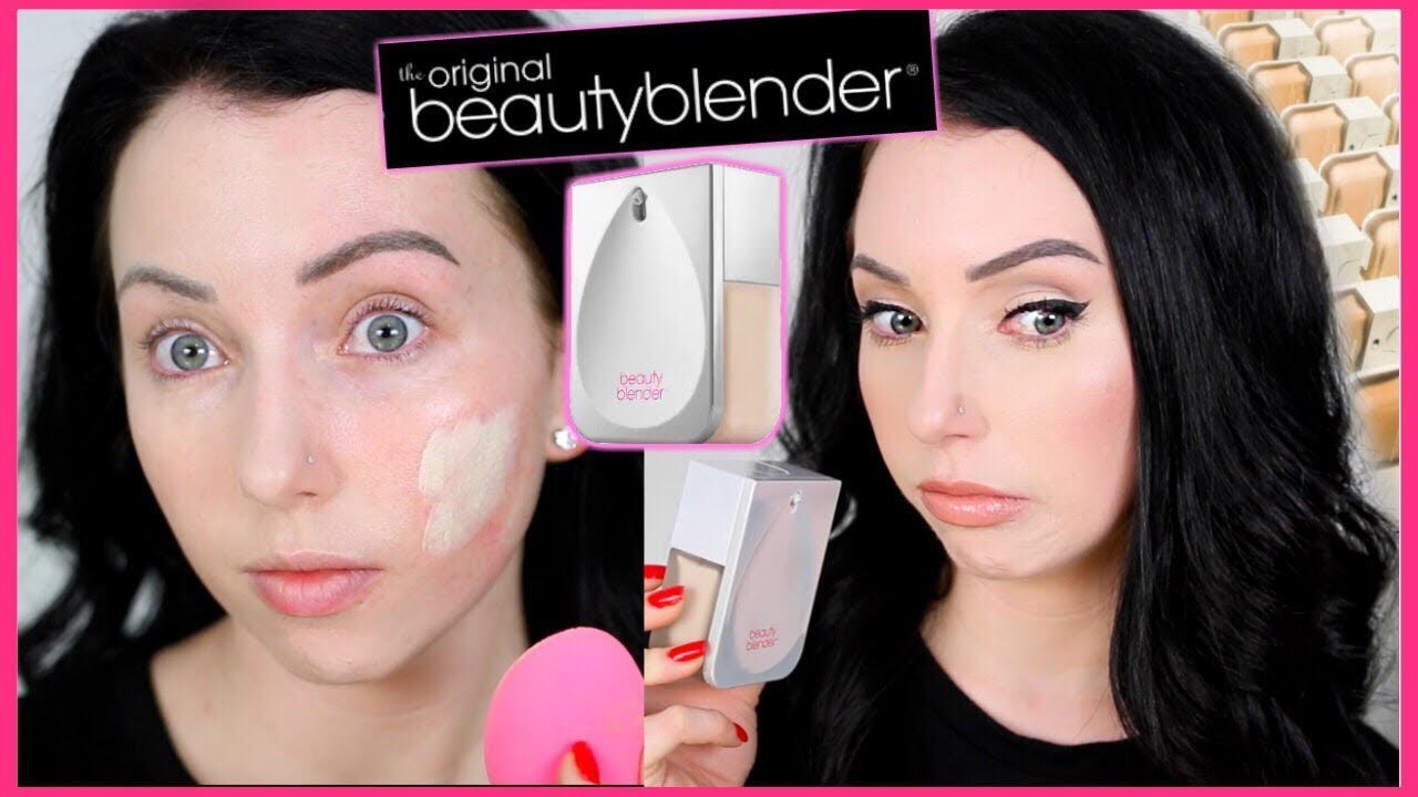 Hmmm...BEAUTY BLENDER BOUNCE WHIP FOUNDATION {First Impression Review & Demo!} Dry Skin
