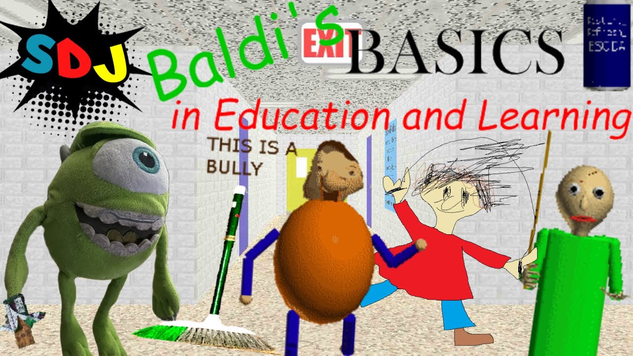 SDJG Video: Mike Wazowski Plays Baldi&rsquo;s Basics!