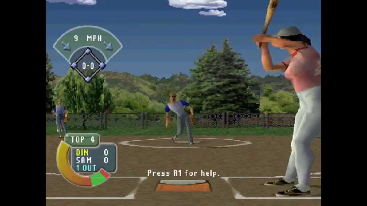 Sammy Sosa Softball Slam ... (PS1) Gameplay