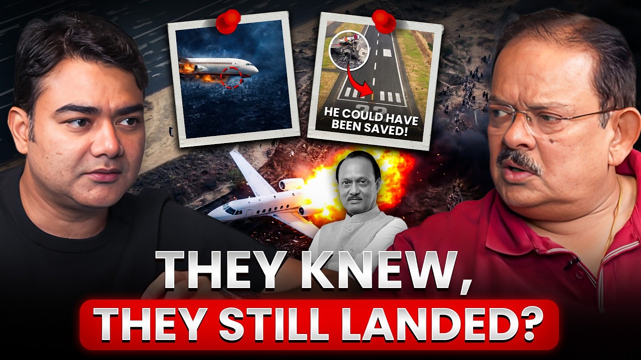 Ajit Pawar's Baramati Crash: Pilot Error, VIP Pressure or System Failure? ft. Captain Yogesh