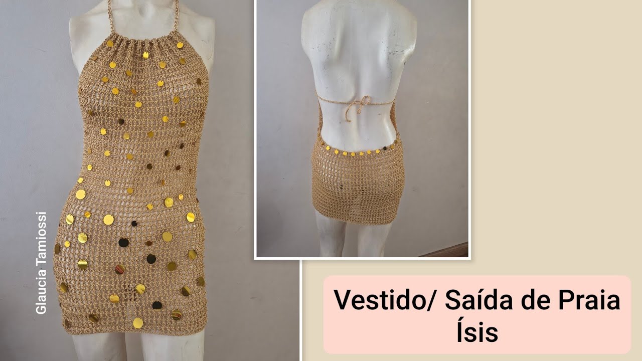 Vestido ou Sa&iacute;da de Praia *&Iacute;sis* / Super f&aacute;cil 