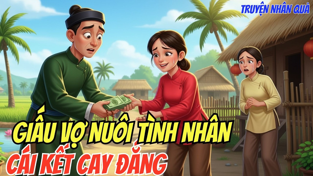 Chuyện Nhân Quả: Người Chồng Lén Nuôi Nhân Tình Suốt 10 Năm – Cái Kết Đắng Lòng!