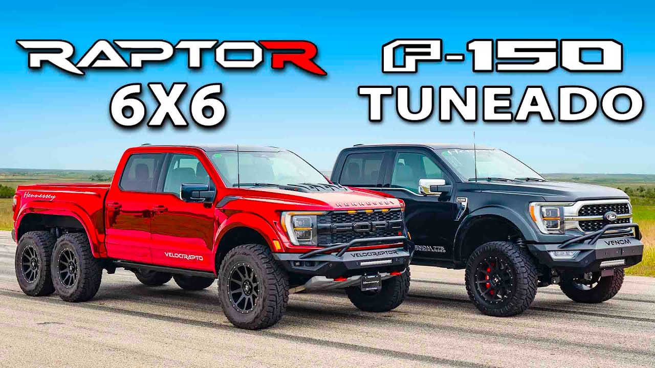 F-150 R 6x6 vs F-150 de 775hp: ARRANCONES