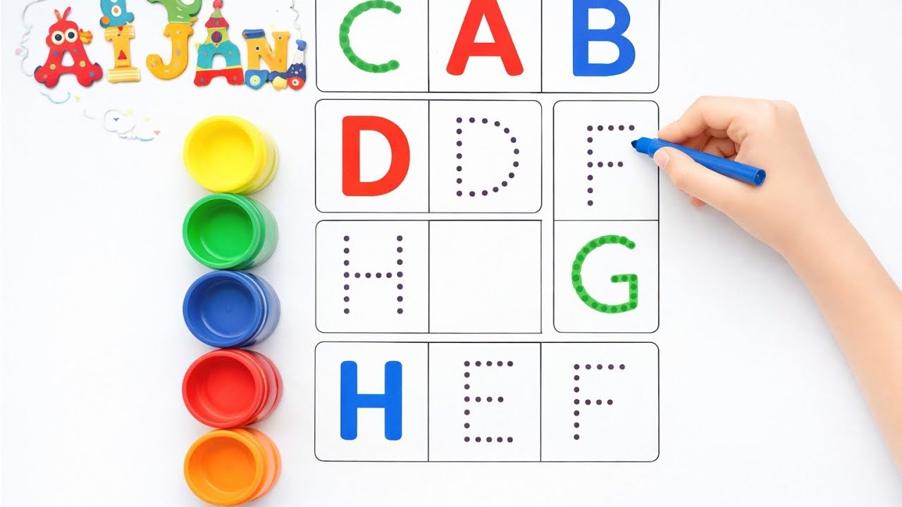 Alphabet Song for Kids | A for Apple | अ से अनार | ABCD Rhymes