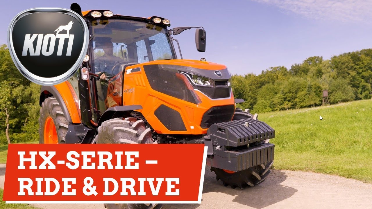 KIOTI HX-Serie:  Ride & Drive