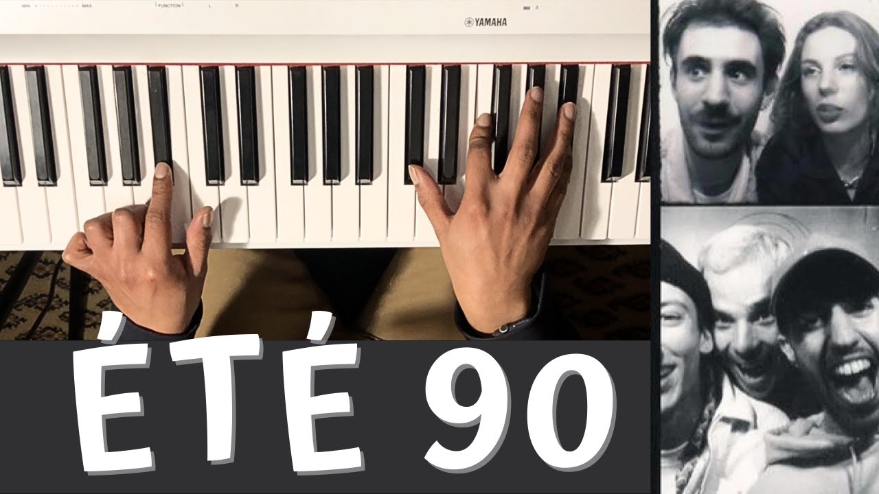 COMMENT JOUER ÉTÉ 90 - THERAPIE TAXI // Piano tutorial