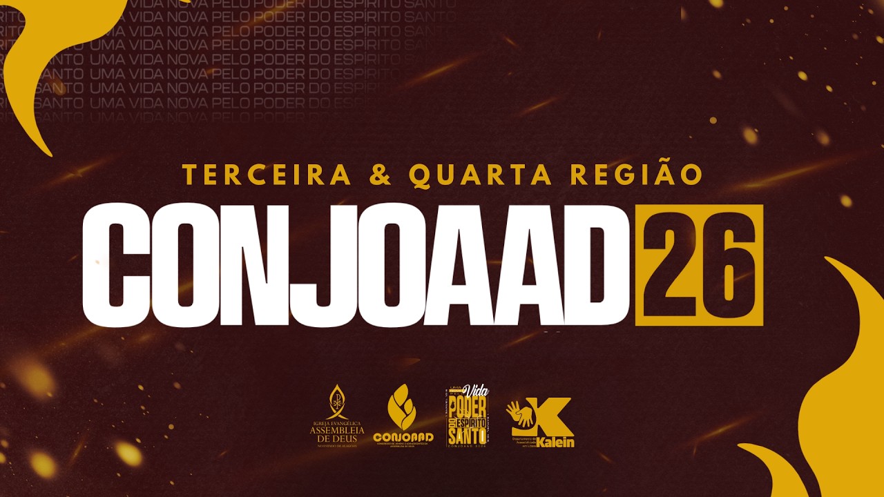 CONJOAAD 3ª E 4ª REGIÃO (NOITE) - Acessível em Libras (16/02/2026)