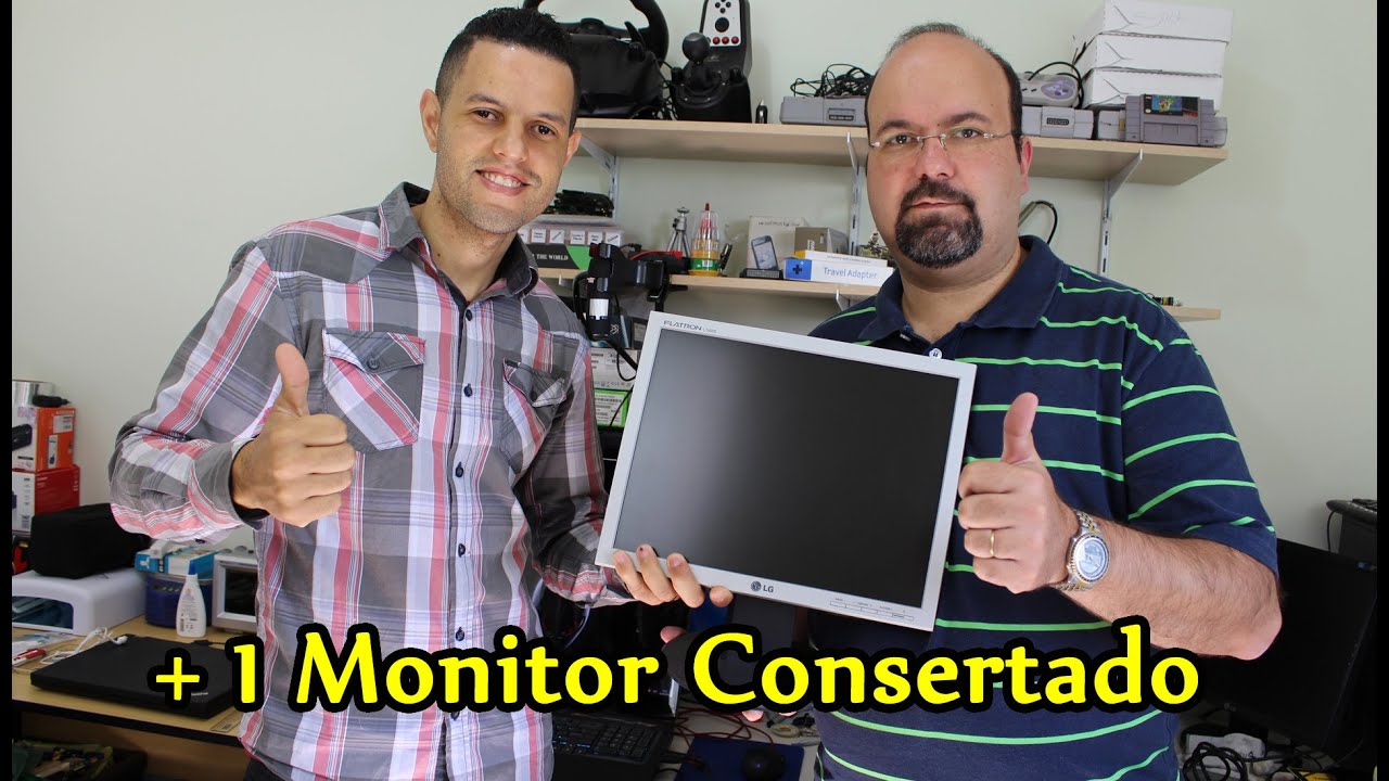 CONSERTO MONITOR FLATRON L1550S PROFESSOR DANIEL