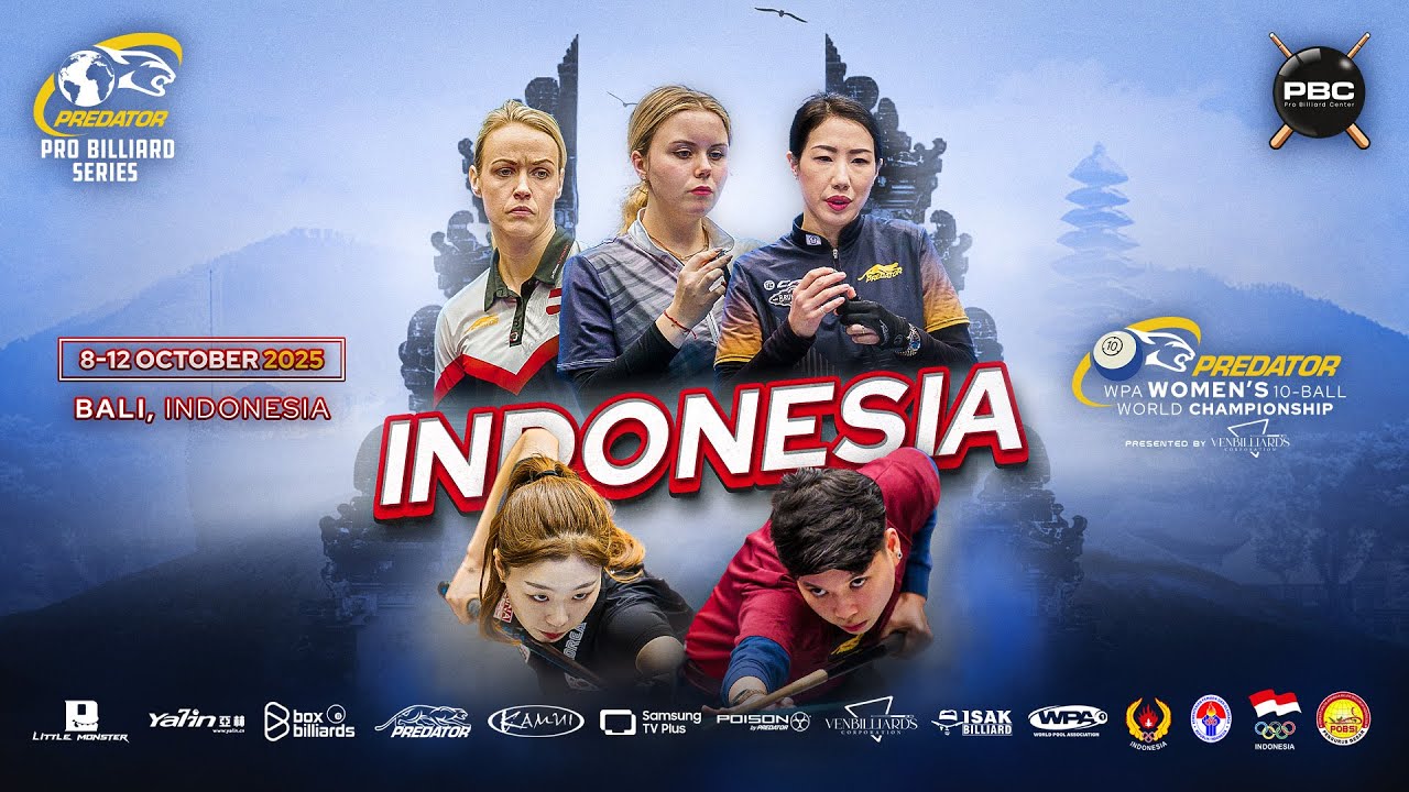 Predator WPA Women's 10 ball world championship presented by Venbilliards.- Table 1