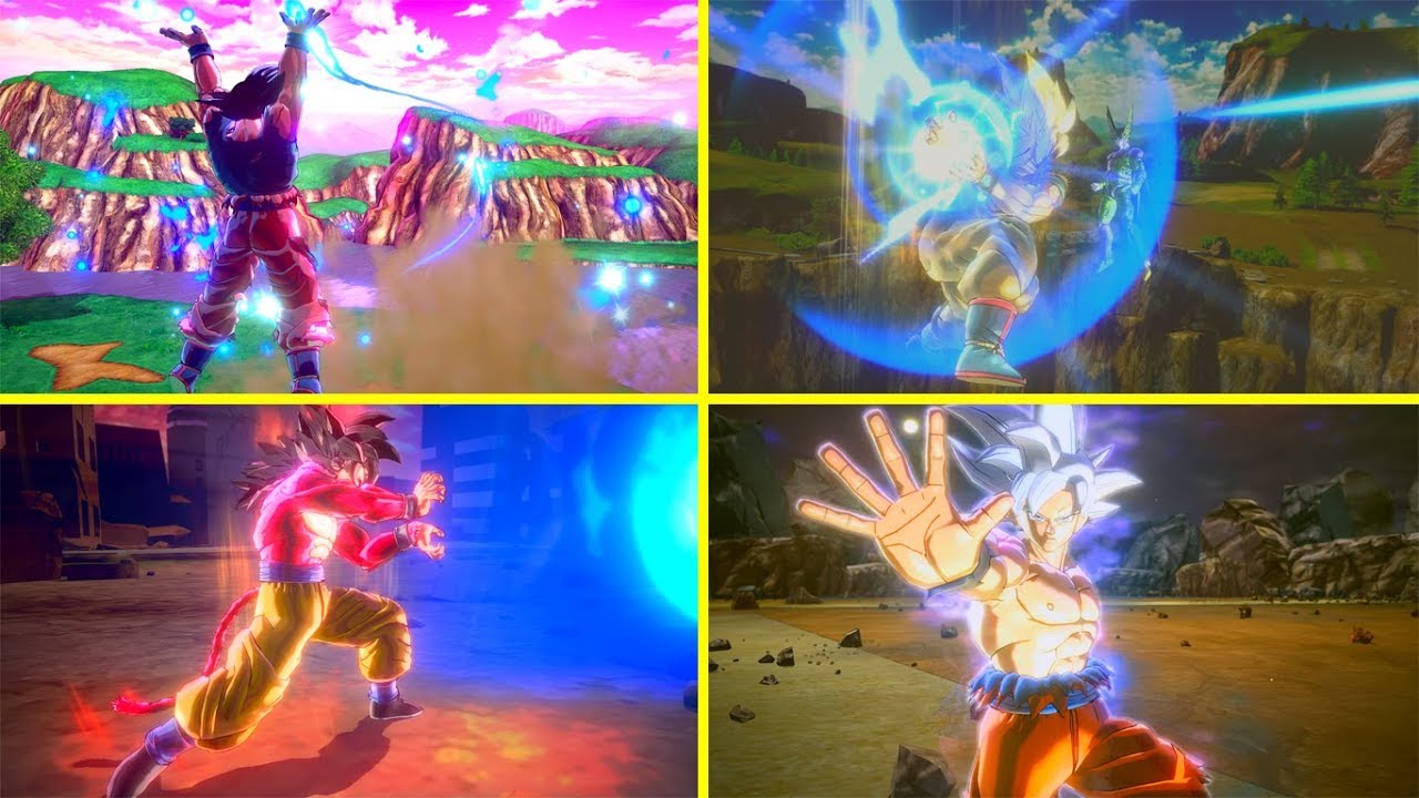 Dragon Ball Xenoverse 2 : All Goku's Ultimate Attacks!