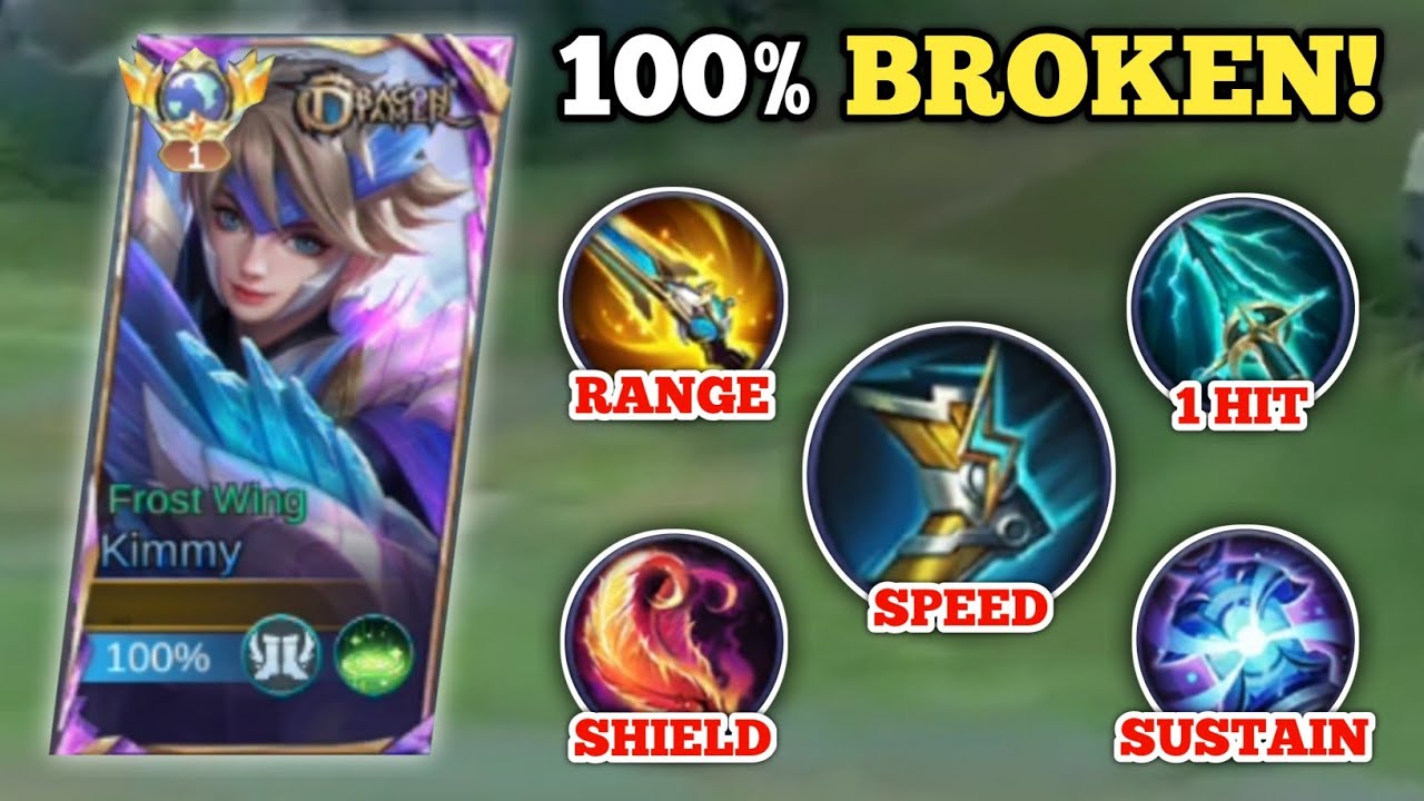 KIMMY NEW BEST BUILD AND EMBLEM 2026! (100% broken!💀) TOP GLOBAL KIMMY GAMEPLAY -MLBB