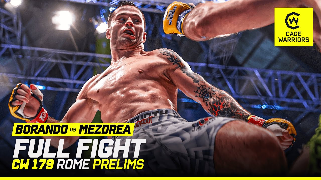 TKO ON HOME SOIL 🇮🇹 | Luca Borando VS. Nicolae Mezdrea | FULL FIGHT | CW 179 Rome