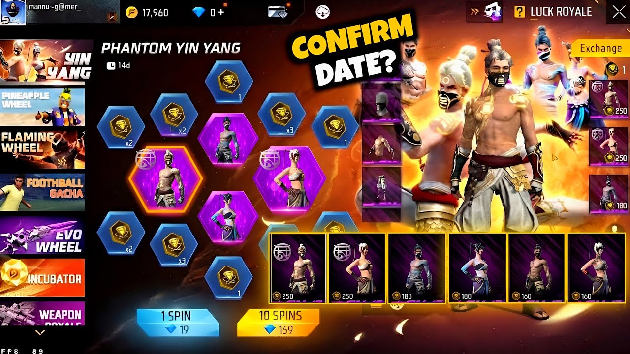 Golden Shade Return date,New event🥳| Upcoming Events In Free Fire😍|Free Fire New Event |FF New Event