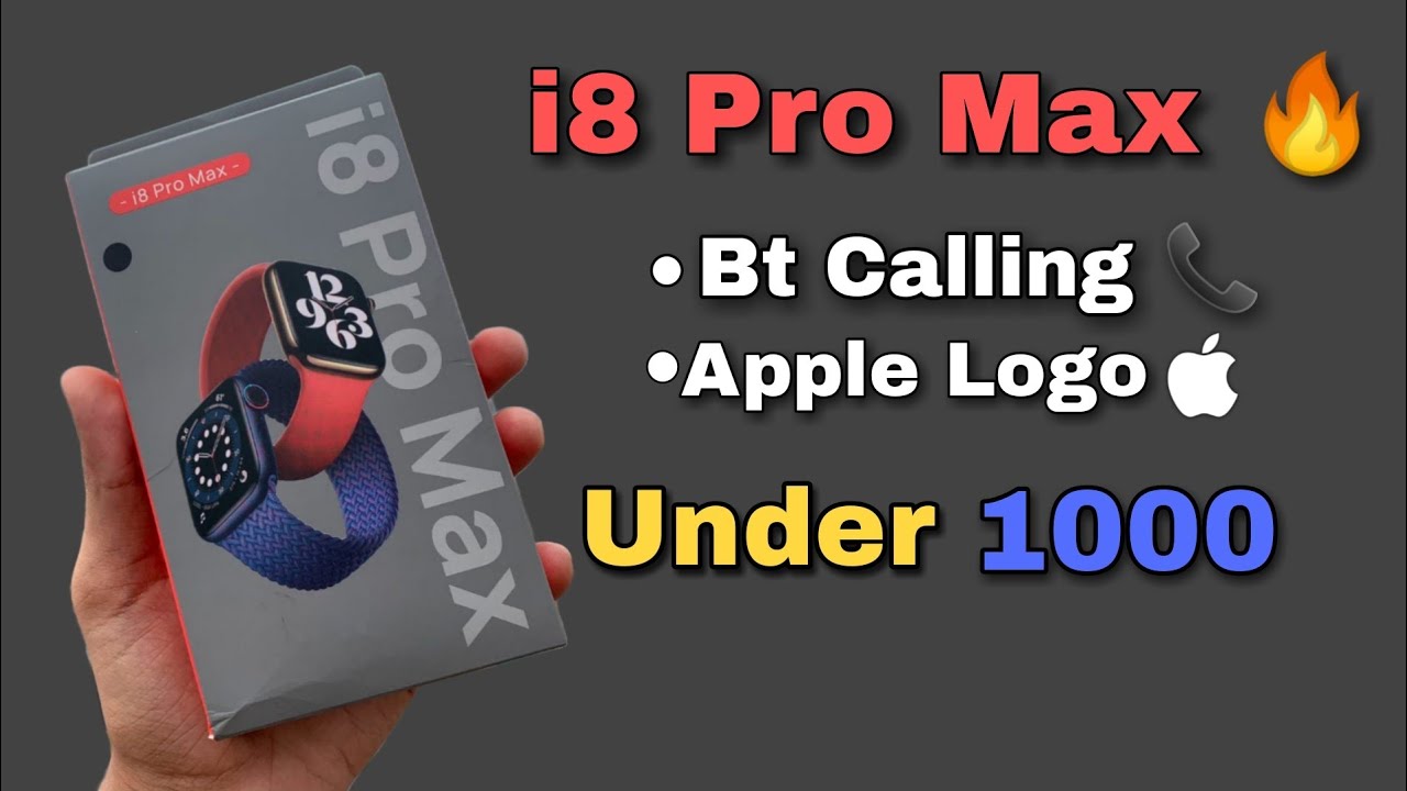 i8 Pro Max Smartwatch Unboxing and Review 🔥|| Cheap Calling Smartwatch Under 1000 😎