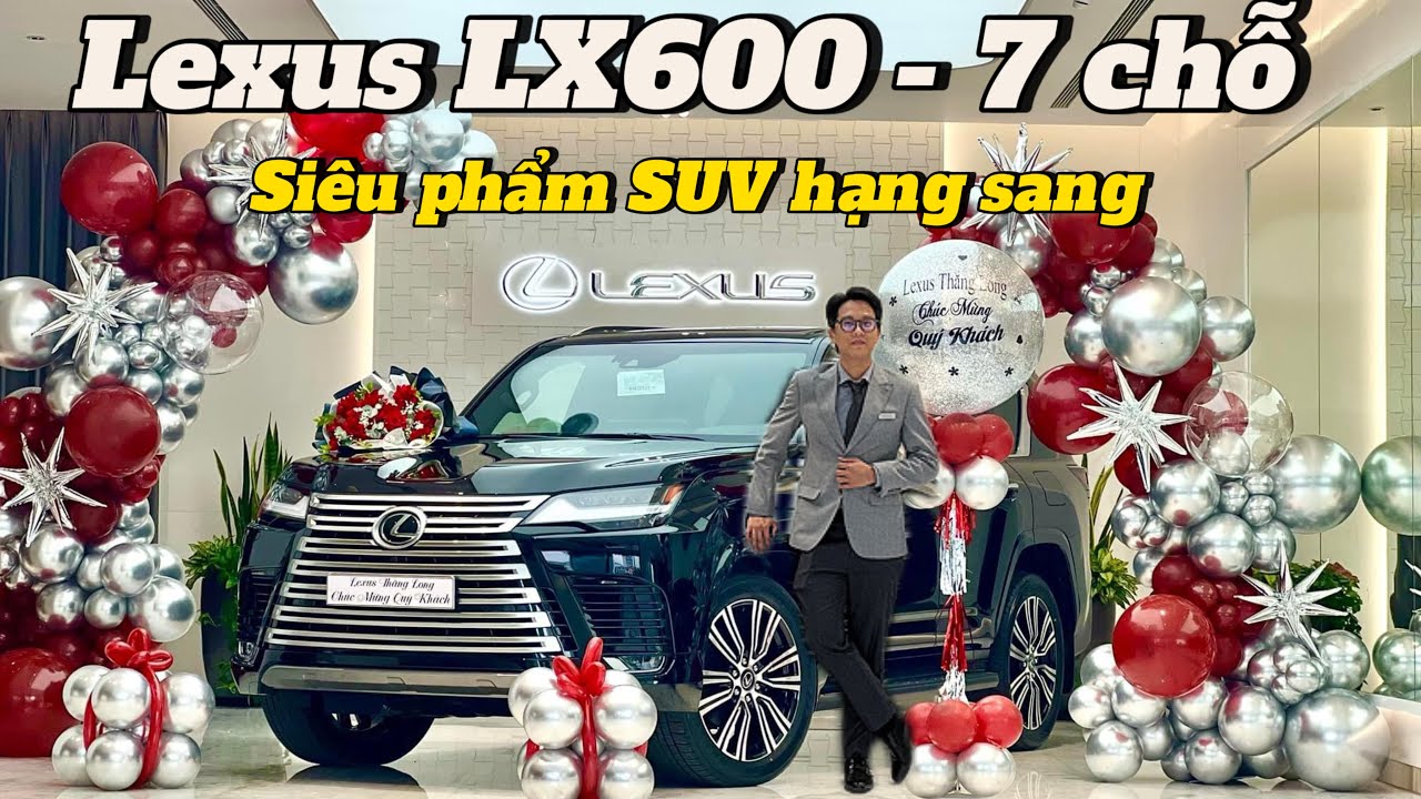 🌟 Giá xe Lexus LX600 chính hãng màu đen (223)| Nôi thất thát: đỏ nâu đốc đáo |Hotline : 0886-092-888