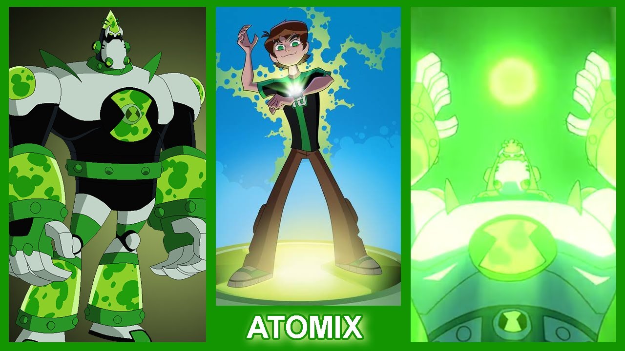 Ben 10 Atomix powers and abilities [Short Explained in Hindi/Urdu]
