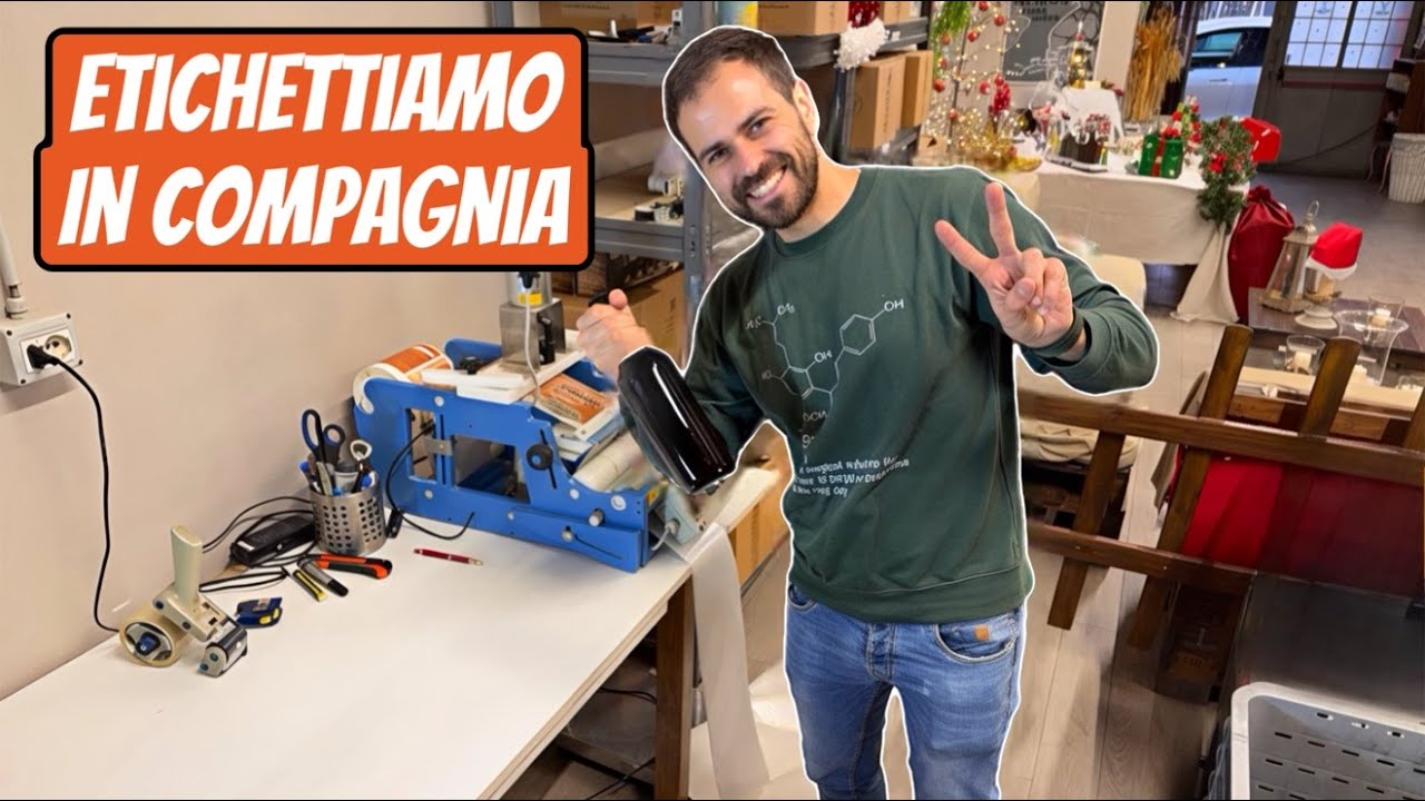 Vi porto ad ETICHETTARE un po' di BIRRA!