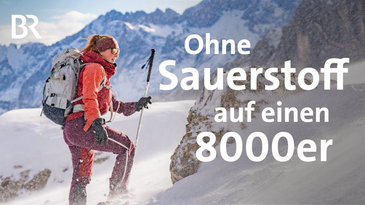 Ohne Sauerstoff auf einen 8000er: Isabella Haßmann und ihr Rekord am Manaslu | Bergauf-Bergab | BR