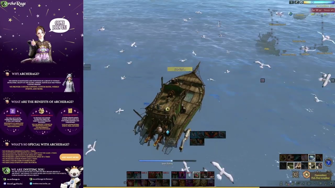 archerage fishing