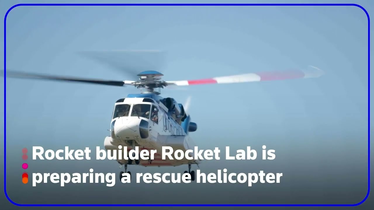 Rocket Lab prepares to recapture a falling rocket by helicopter