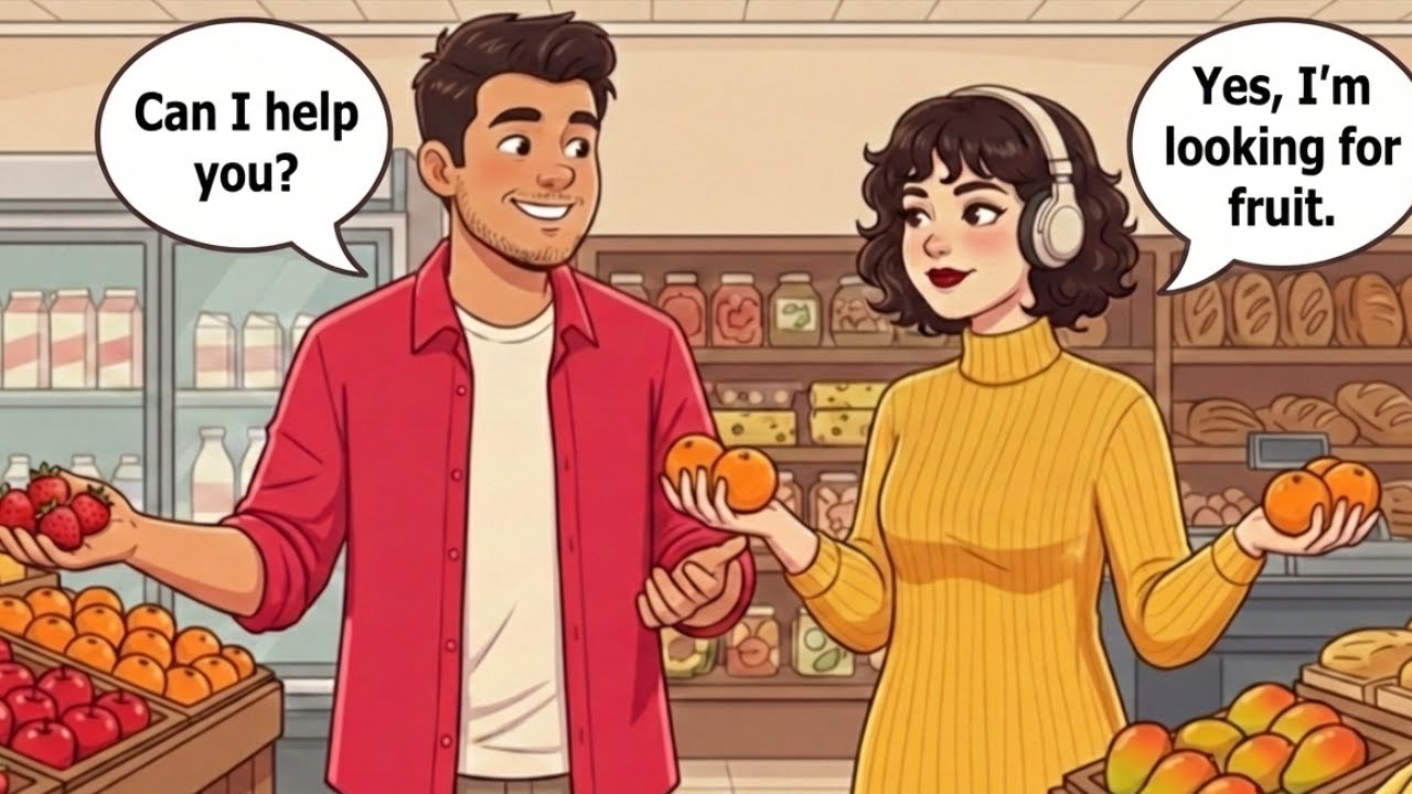 How to Talk About Favorite Fruits in English | Real Life Conversation Practice