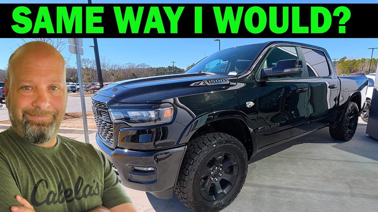 Ram 1500 2026 года, собранный так, как бы я сделал свой, если бы купил такой.