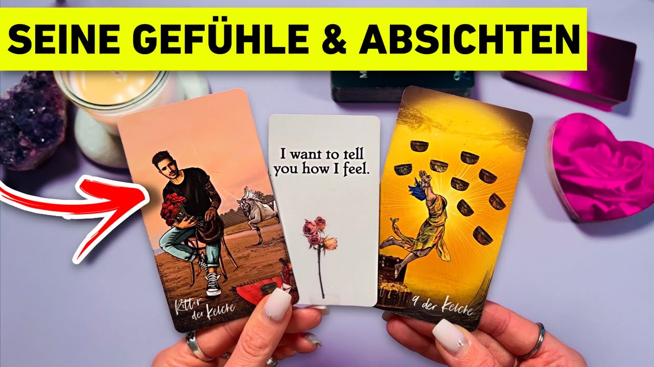 OFFENBARUNG 😳 JEMAND kann dir nicht länger seine GEFÜHLE VERHEIMLICHEN & kommt auf Dich zu... Tarot