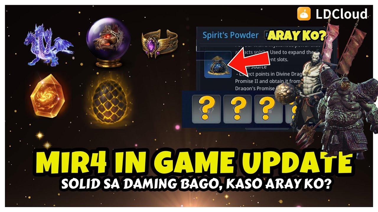 Aray ko! MIR4 - In Game Update - Napakasolid, pero mapapa-aray ka!