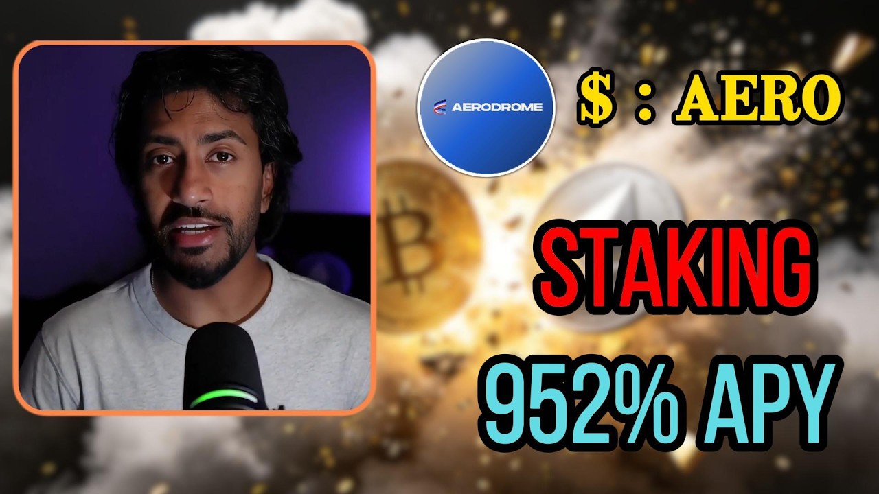 🔥 Staking AERO base for Passive Crypto Rewards | 930%+ Yield Breakdown