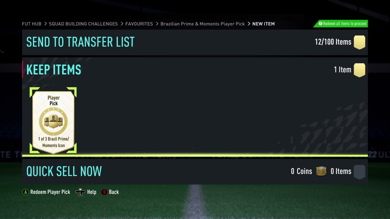 Brazil Prime & Moments Player Pick!