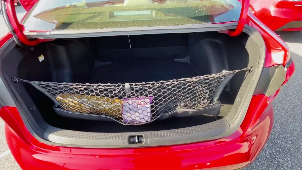 Installing Cargo Net in 2021 Corolla