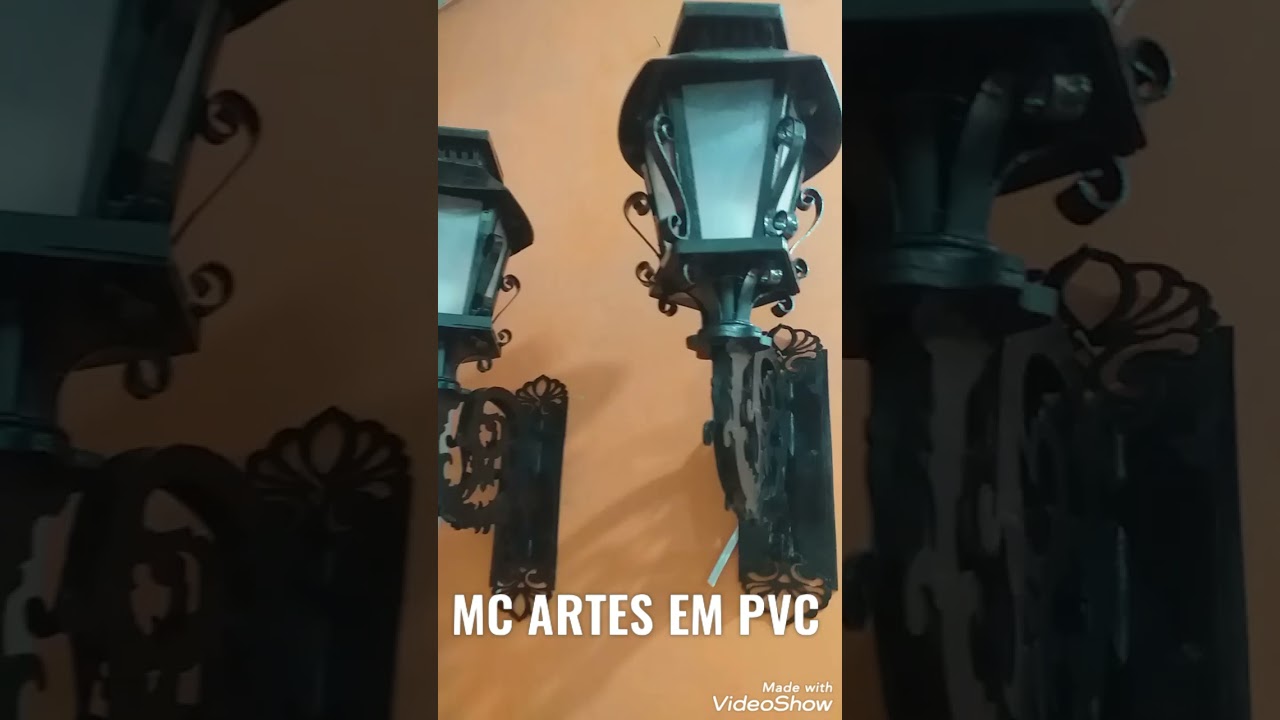 ARANDELA COLONIAL EM PVC