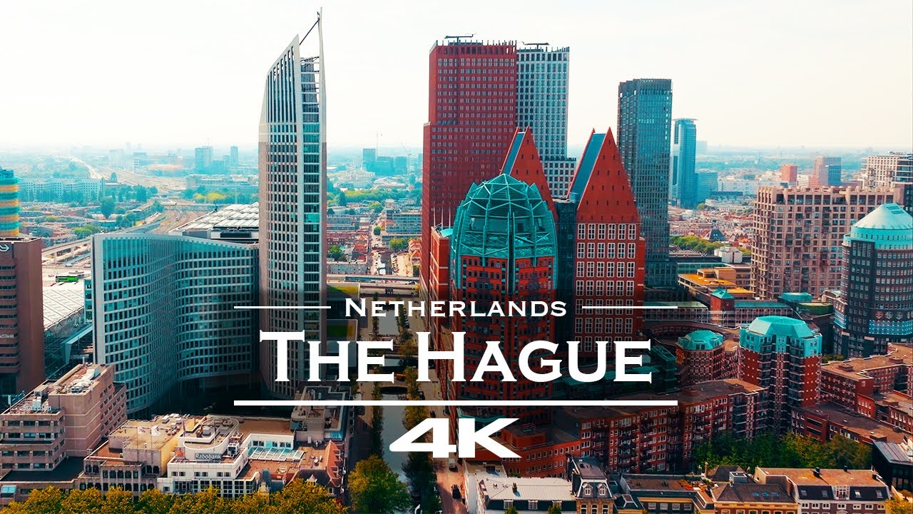 The Hague , Netherlands 🇱🇺- by drone [4K]