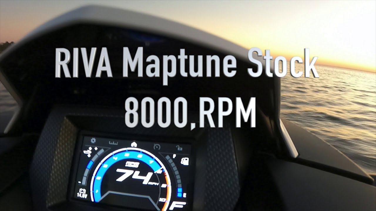 Yamaha 2021 GP1800R  Stock , Limiter off & Stage 1 testing