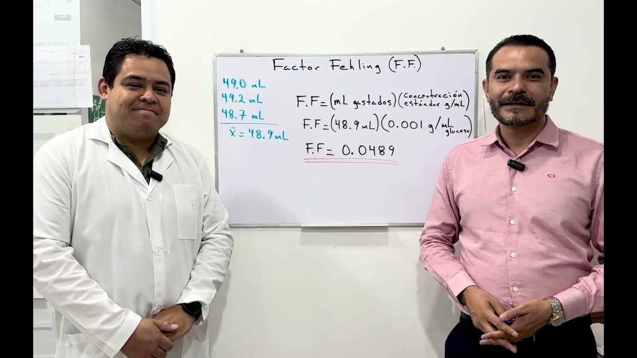 Cómo calcular el factor Fehling