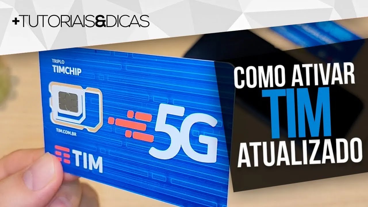 🔵 Como CADASTRAR e ATIVAR CHIP da TIM (2026) - Atualizado (Android e iPhone)