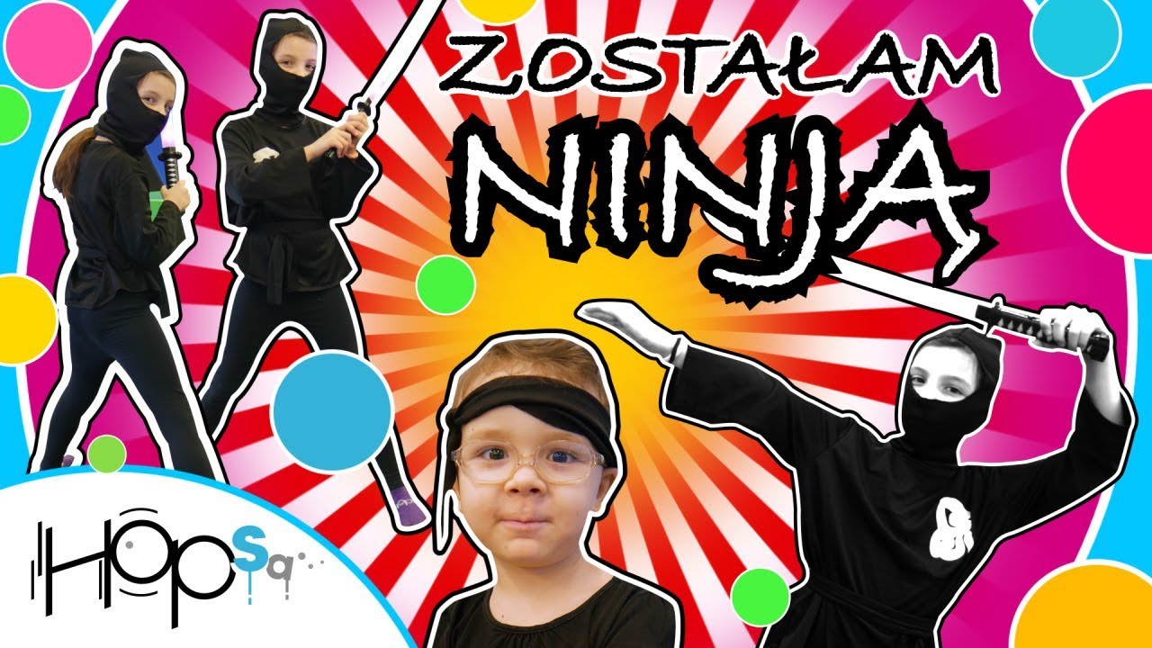 HOPSA-park trampolin-NINJA #78 indoor playground- bajka po polsku - SARA
