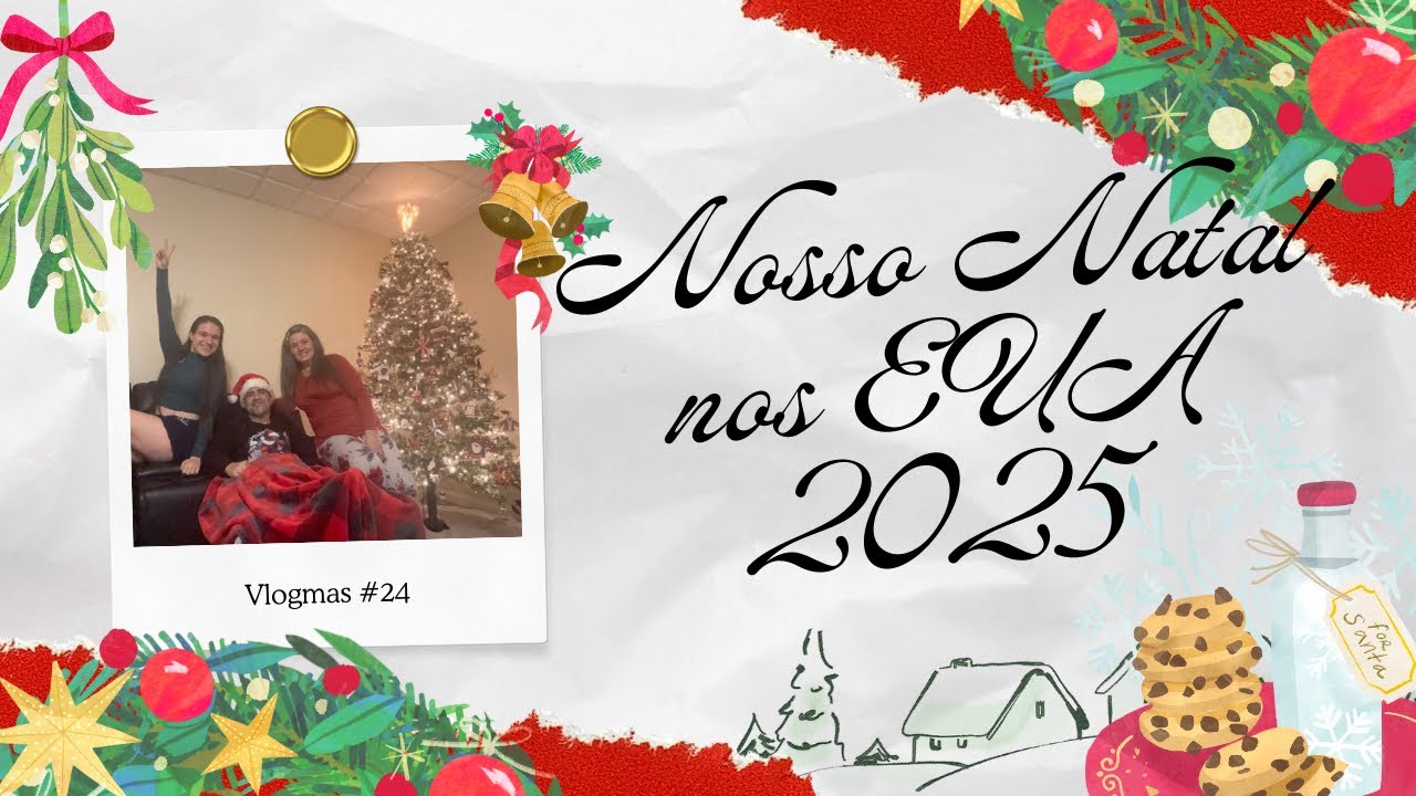 NOSSO NATAL NOS ESTADOS UNIDOS 2025 | #VLOGMAS24 | EDUDA