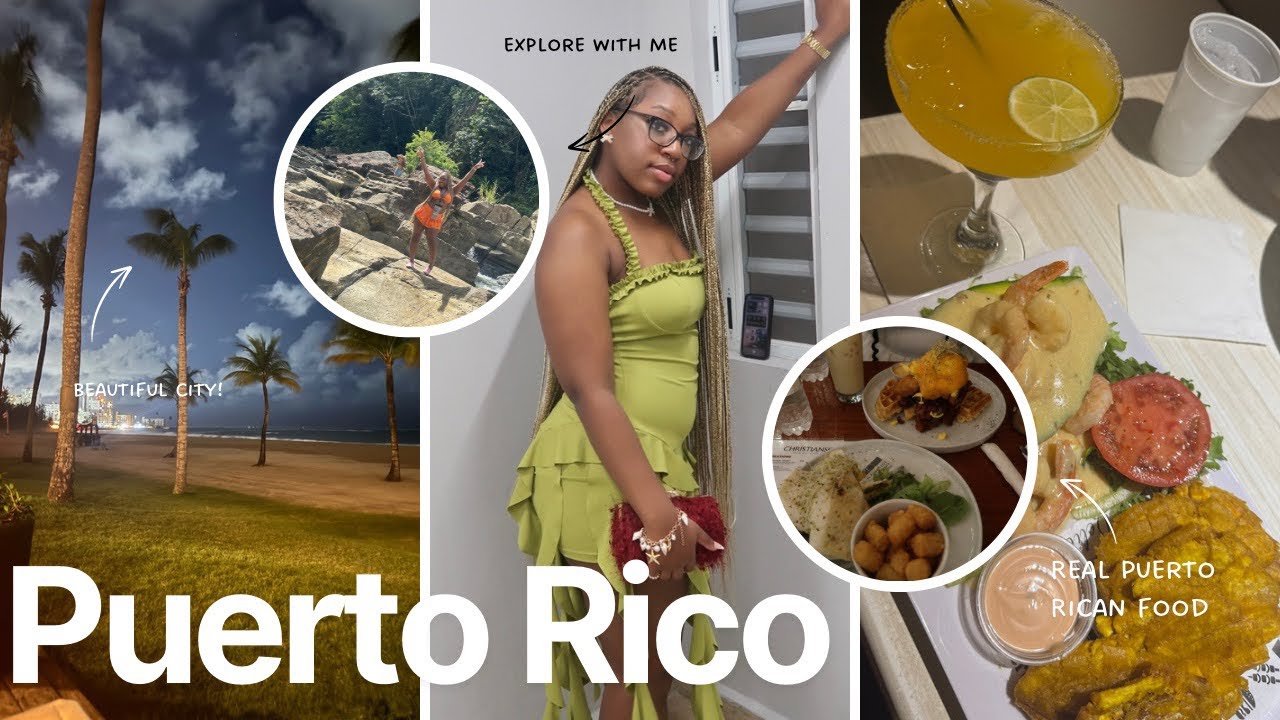 Puerto Rico travel vlog: first trip of 2025 | La Placita, El Yunque rainforest
