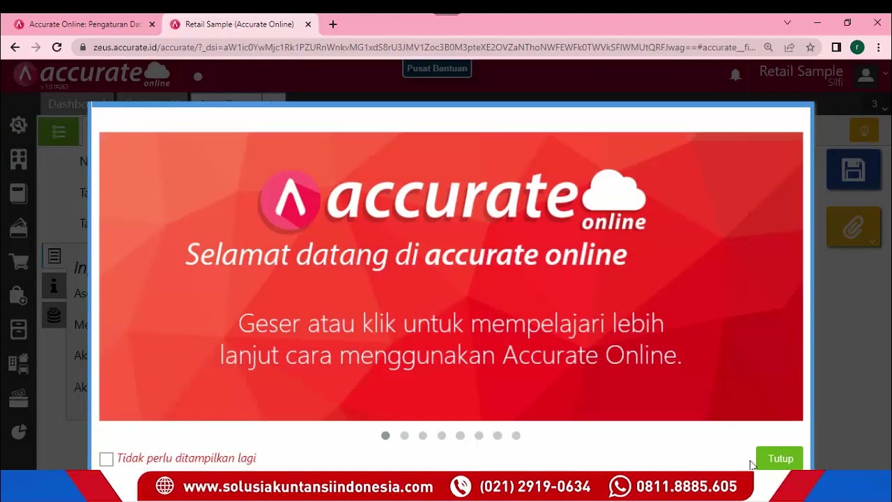 Mencatat Biaya Sewa Dimuka Sebagai Aset Tetap Perusahaan pada Accurate Online.