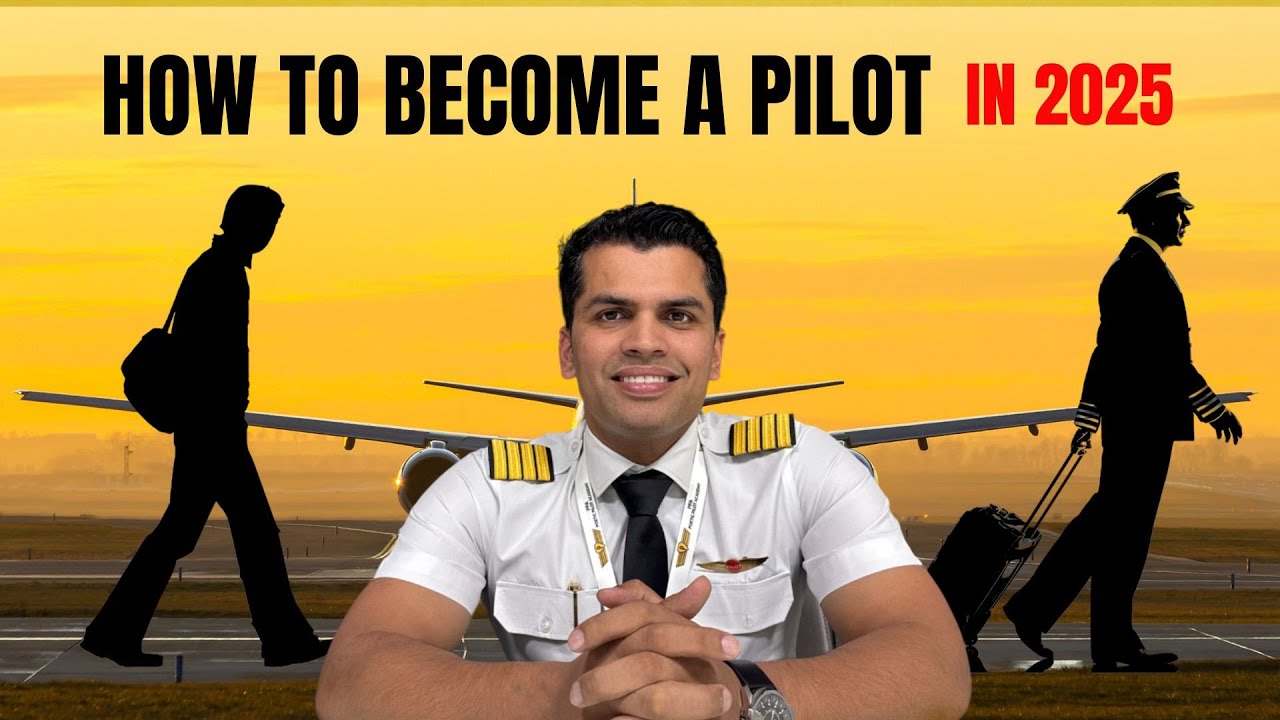 How to Become a Pilot in 2025 | Airline Captain Explains Step-by-Step