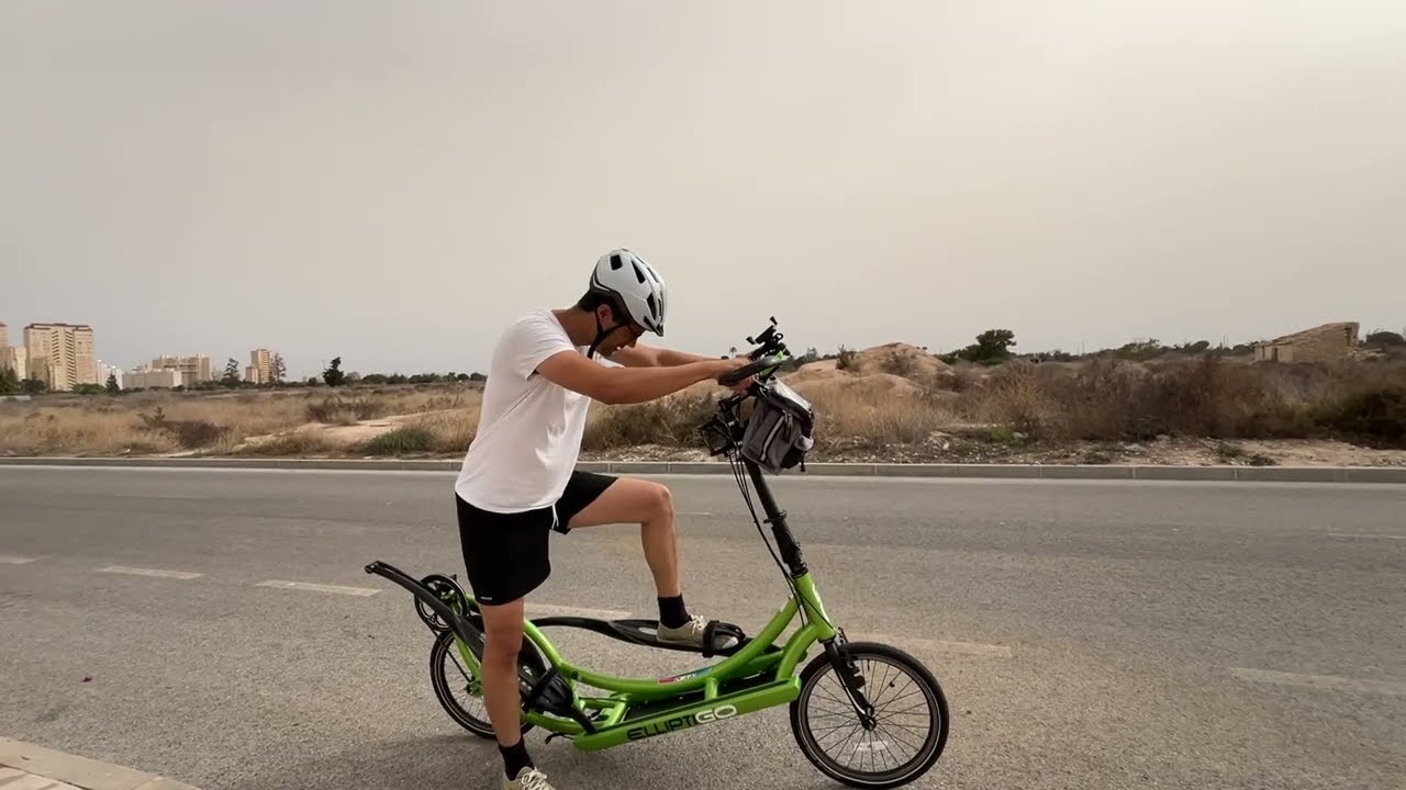 ¿BICICLETA Elíptica en la Calle? Una nueva Forma de Entrenar al Aire Libre- ELLIPTIGO