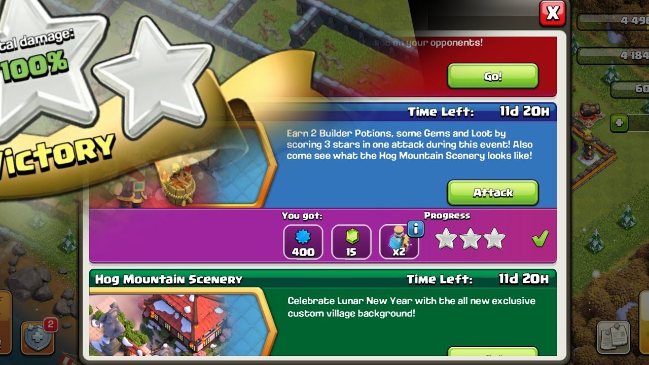 COC HOG MOUNTAIN CHALLENGE 2021 3 Star |Clash Of Clans