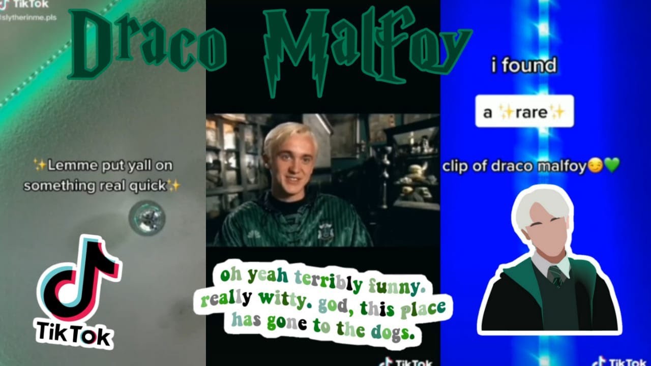 best draco malfoy tiktoks😌✨ - dracotok / draco malfoy tiktok compilation