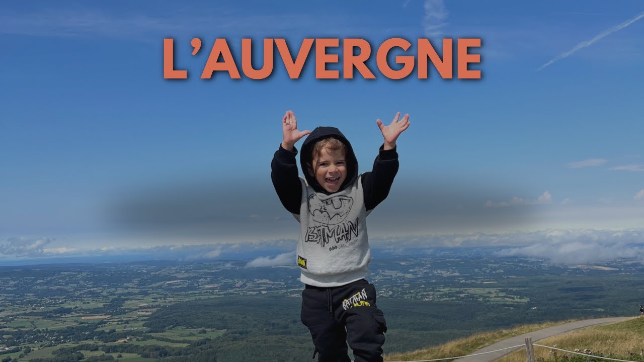 Vlog 8: On découvre les volcans d'Auvergne !